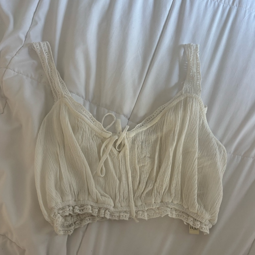 Free People Lace Crop Top